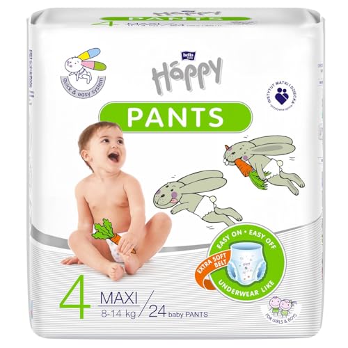 Bella Baby Happy Pants Größe 4 Maxi 8-14 Kg im 1er Pack 24 Stück