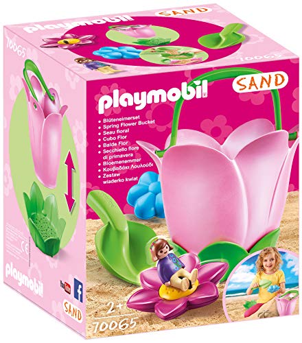 PLAYMOBIL Sand 70065 Sandeimerchen Frühlingsblume, Ab 2 Jahren