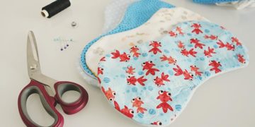 DIY Baby Spucktuch nähen - Anleitung
