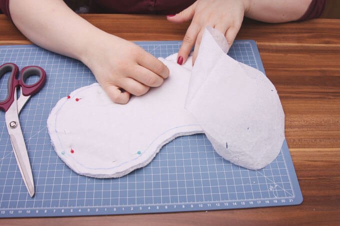 DIY Baby Spucktuch nähen Bild 18