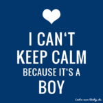 Keep-Calm-Girl-Profilbild-Baby-Herz-Dunkelblau