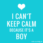 Keep-Calm-Girl-Profilbild-Baby-Herz-Tuerkies