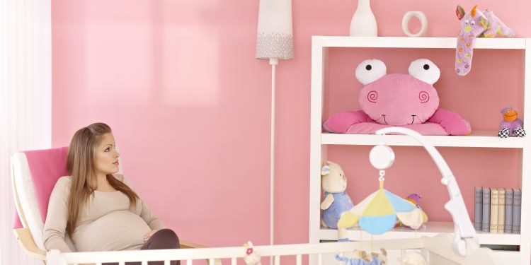 Süße Gestaltungsideen für ein Babyzimmer für Mädchen