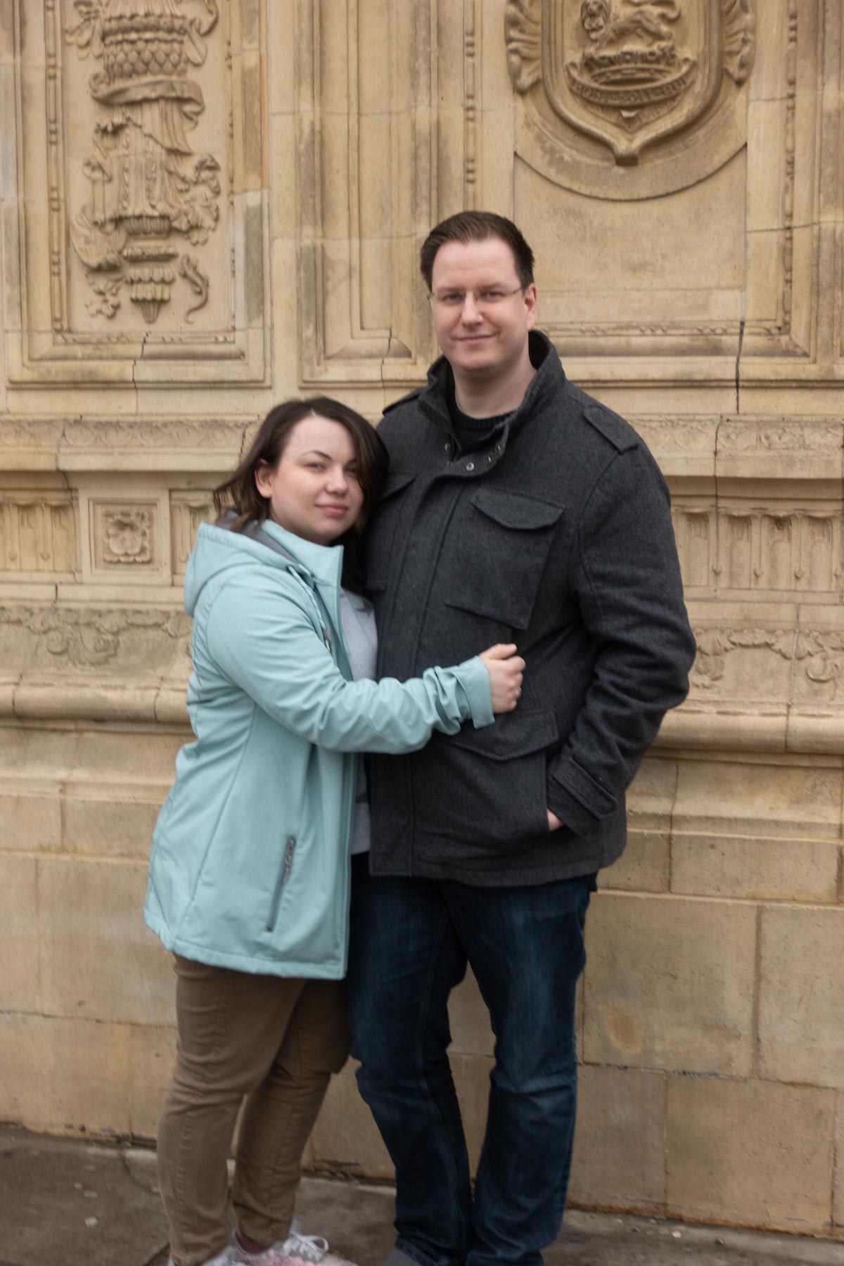 Sandra und Jan in London