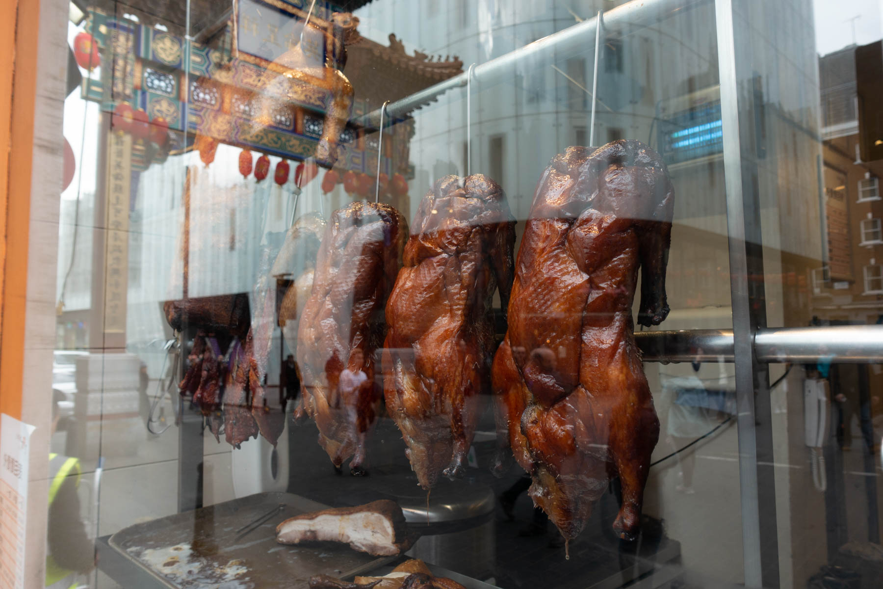 Pekingenten in Chinatown in London