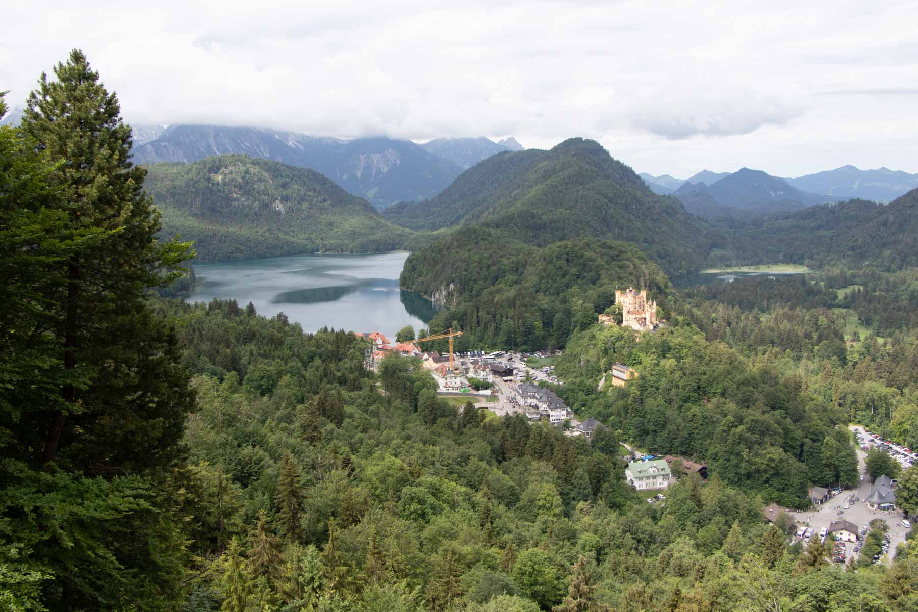 Blick auf Füssen