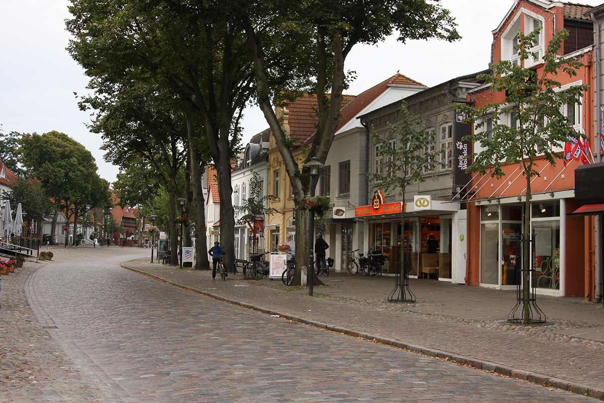 Innenstadt von Burg auf Fehmarn