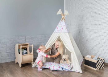 Tipi für das Kinderzimmer: Ein Zelt zum verstecken, spielen und mehr