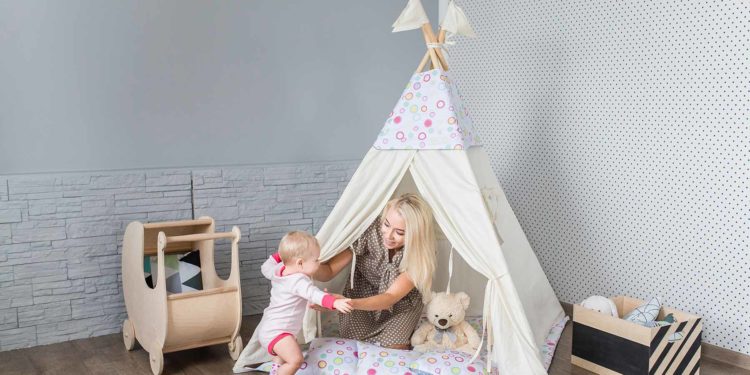 Tipi für das Kinderzimmer: Ein Zelt zum verstecken, spielen und mehr