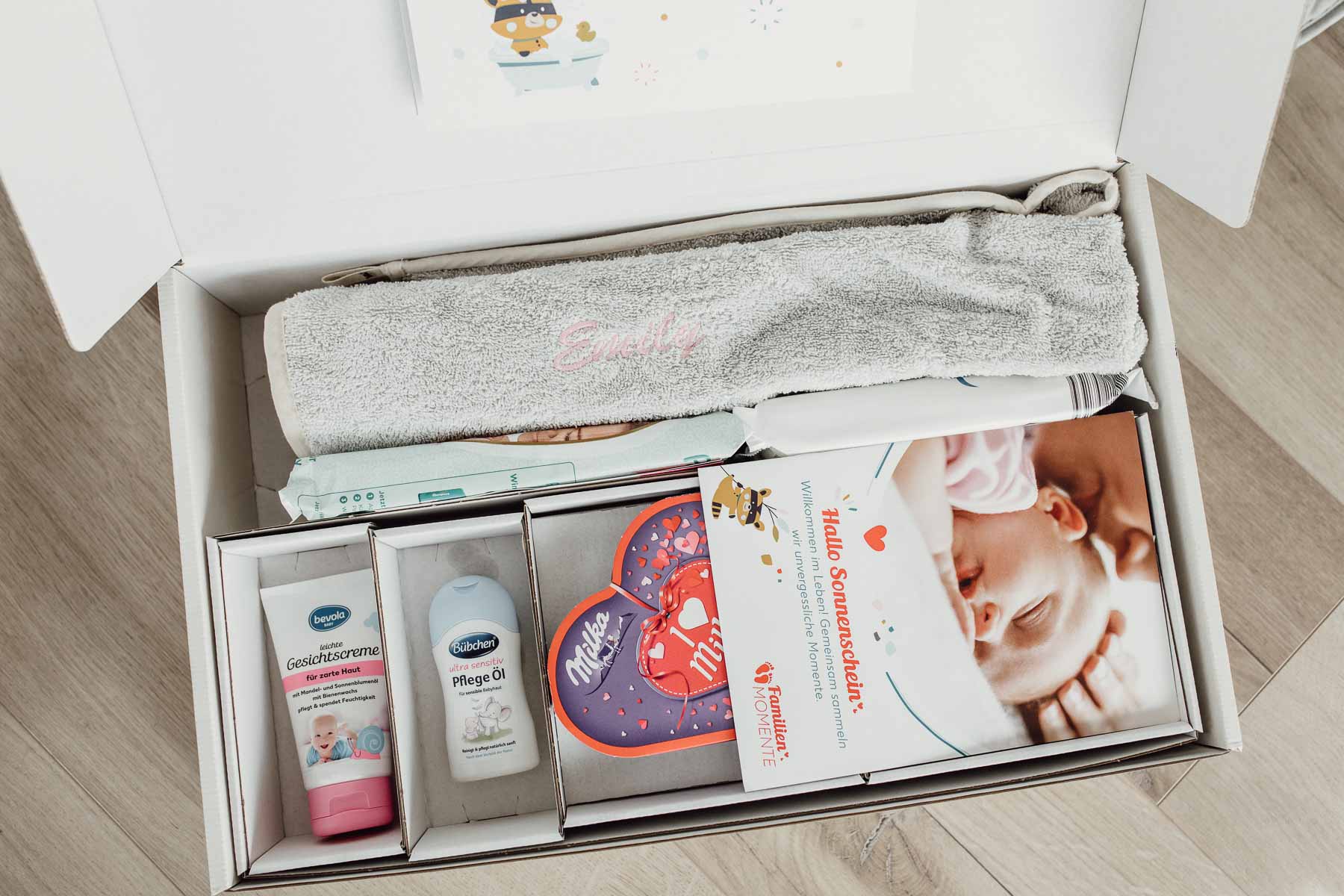 Inhalt der der Kaufland Familien Momente Box