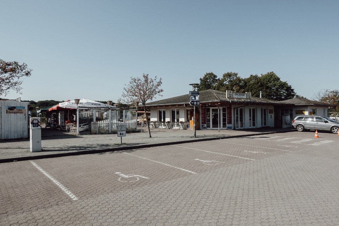 Großparkplatz in Hagen auf Rügen