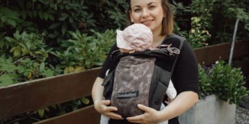 Tragebaby Warum ich meine Trage von Hoppediz liebe