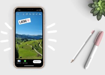 Anleitung: Eigene Sticker in einer Instagram Story nutzen