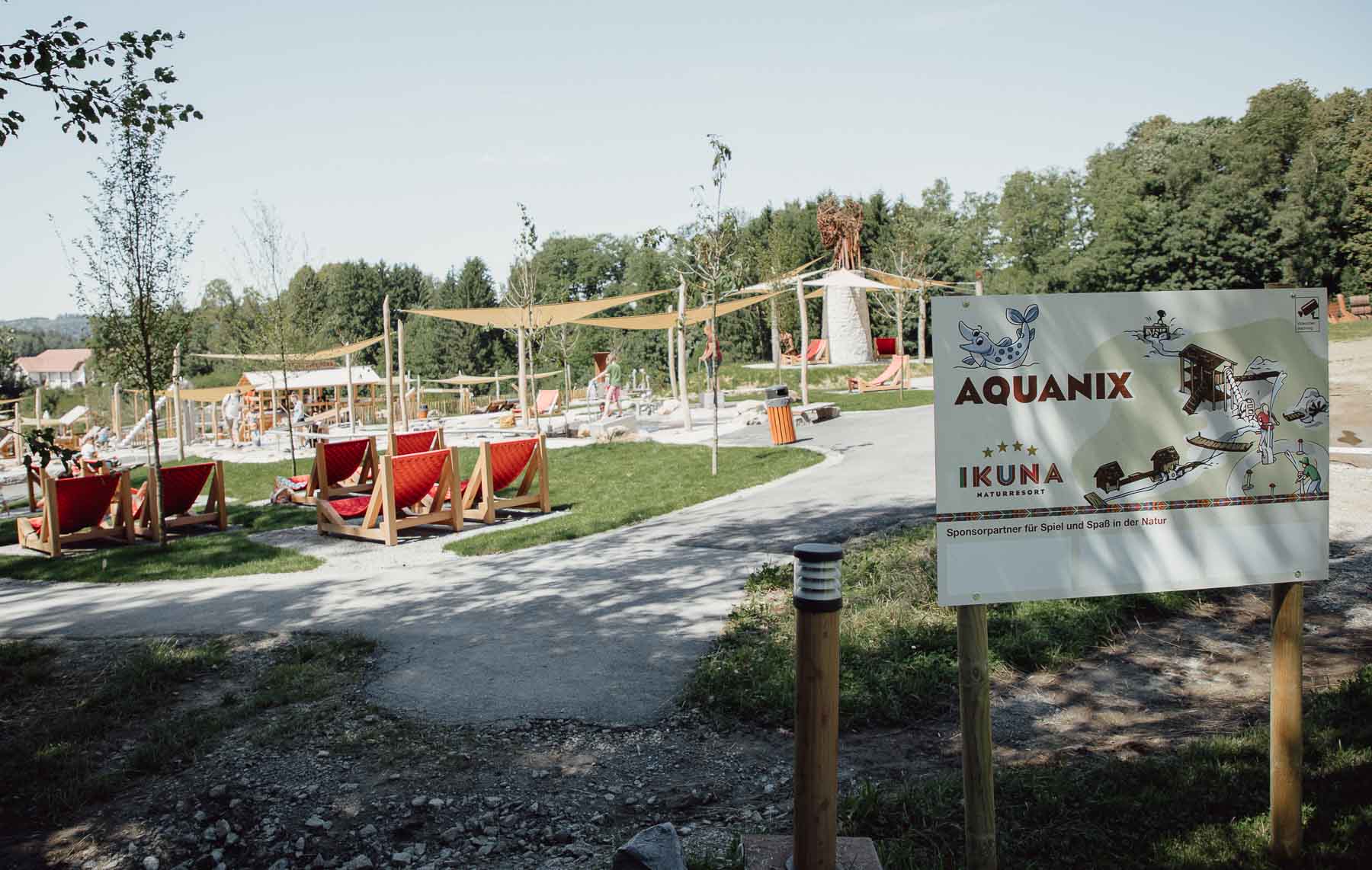 Wasserspielplatz im IKUNA Naturresort