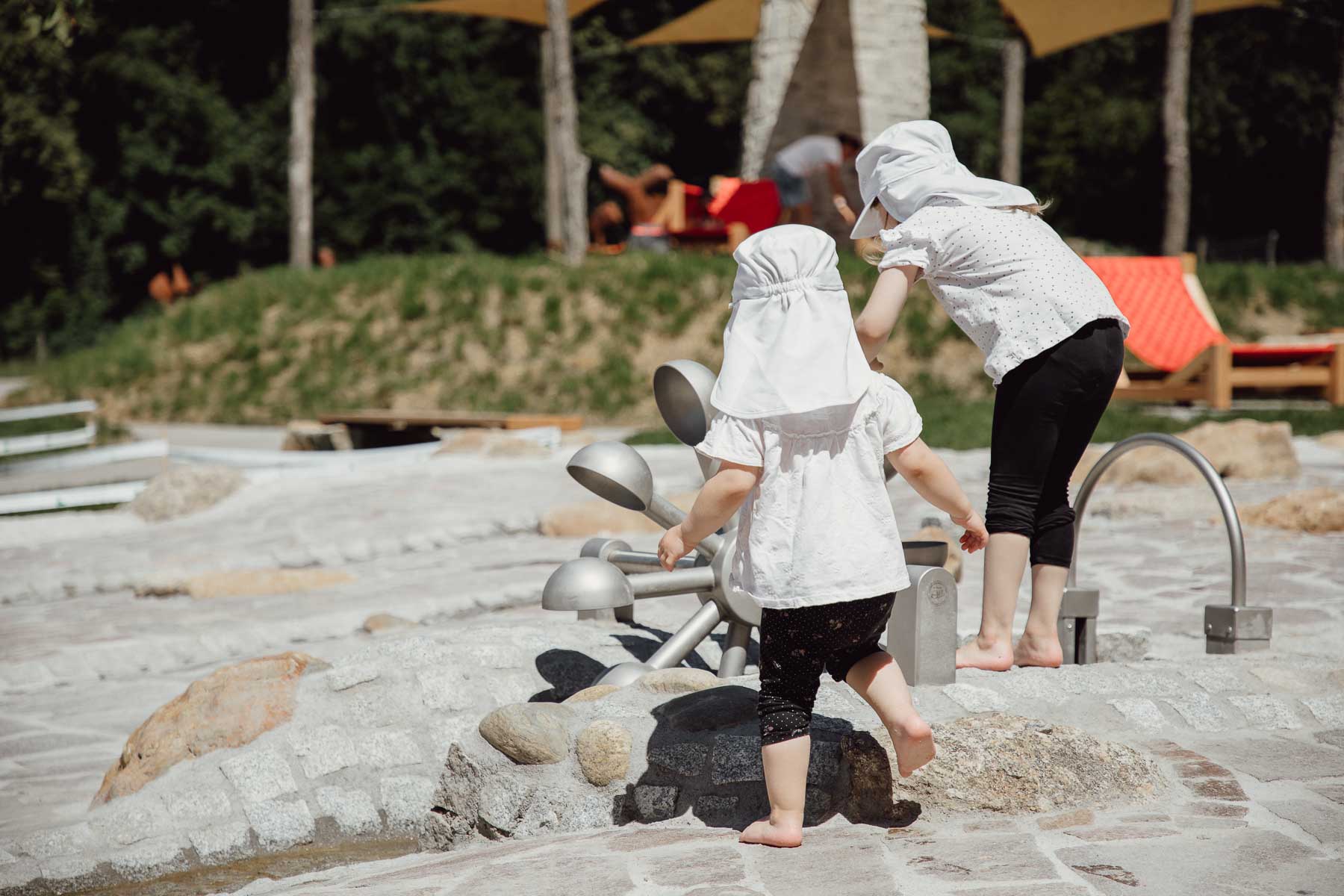Wasserspielplatz im IKUNA Naturresort