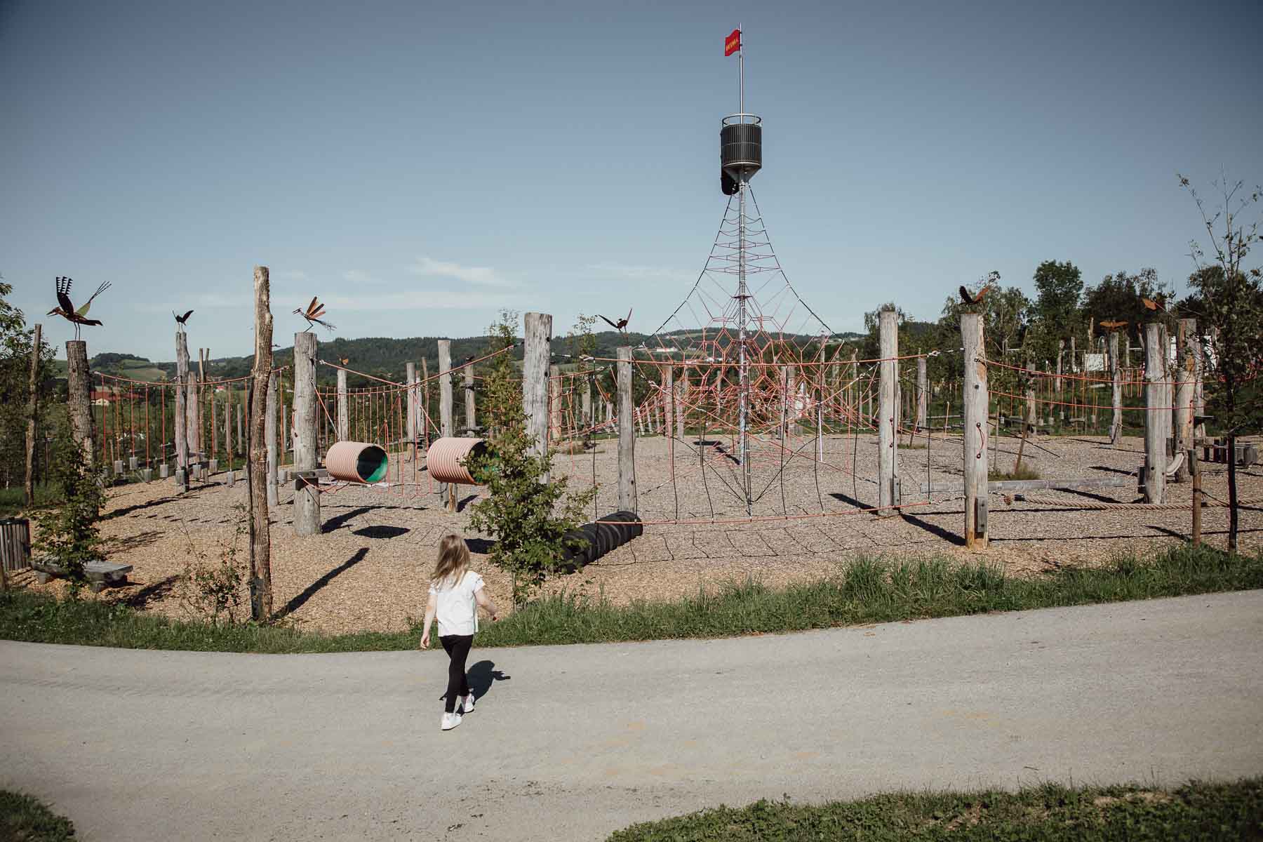 Spielplatz mit Klettermöglichkeiten