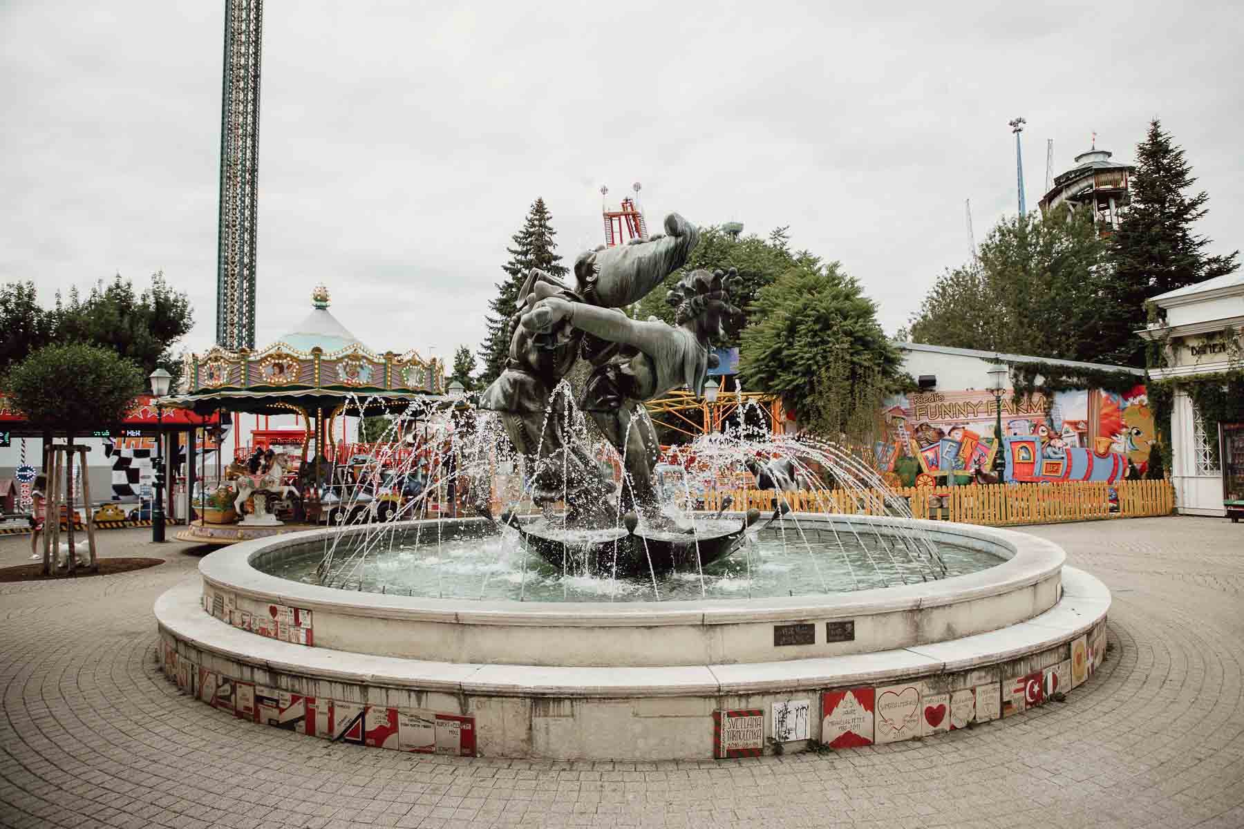 Brunnen im Wiener Prater