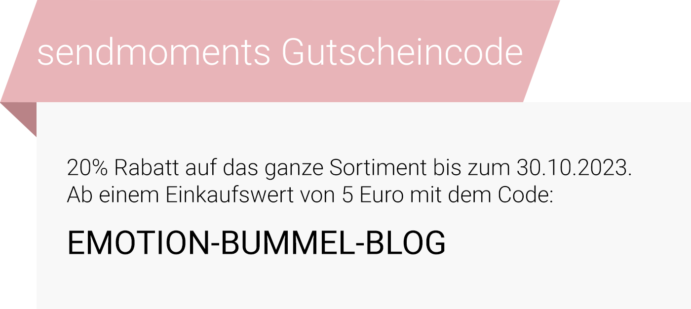 sendmoments Gutscheincode